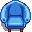 Blue Armchair